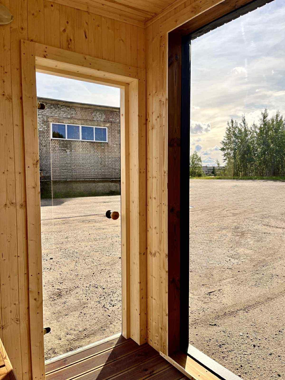 Design selv – Udendørs sauna cube